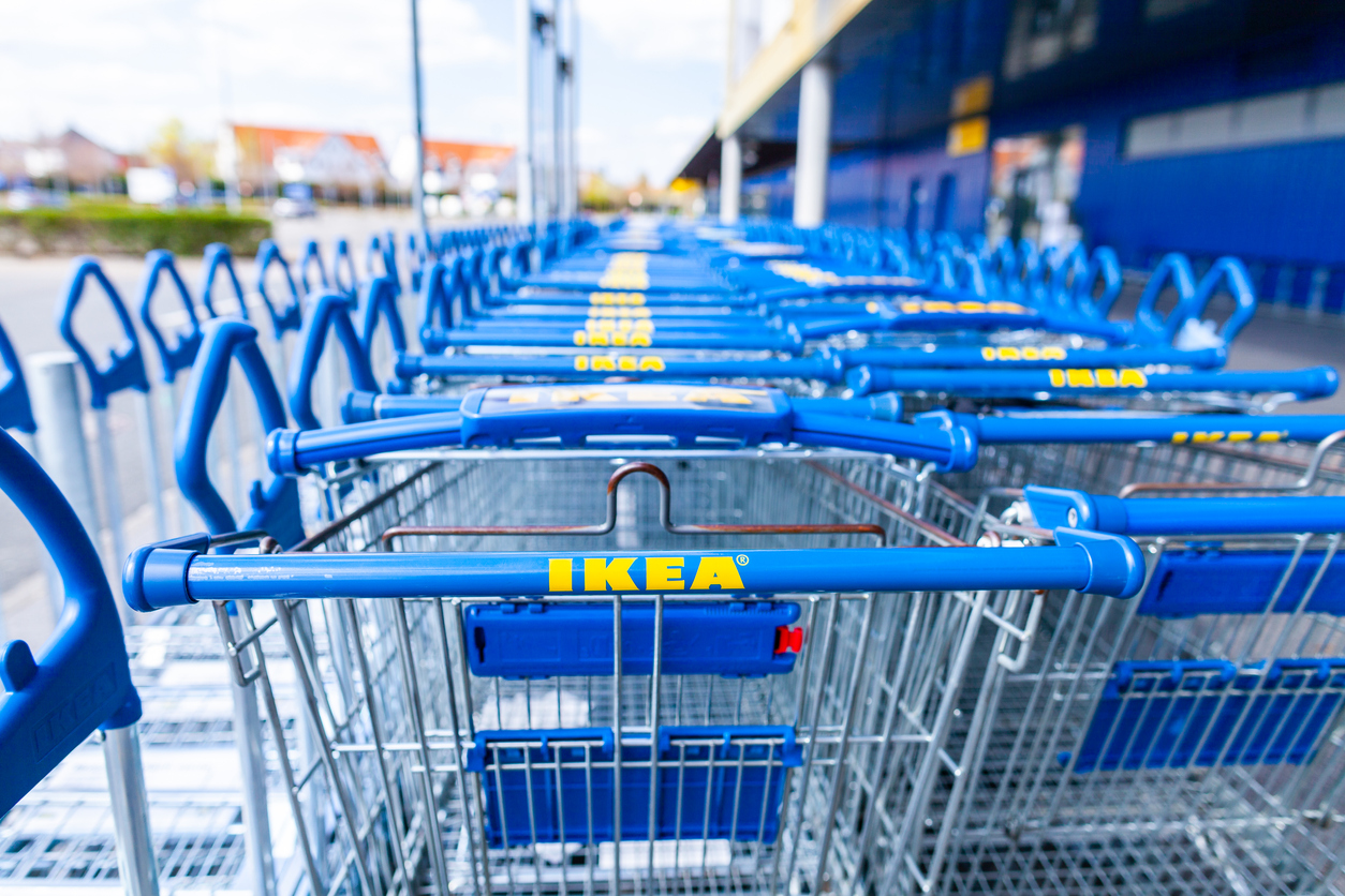 IKEA branch on a warehouse in Nuremberg - Startlap