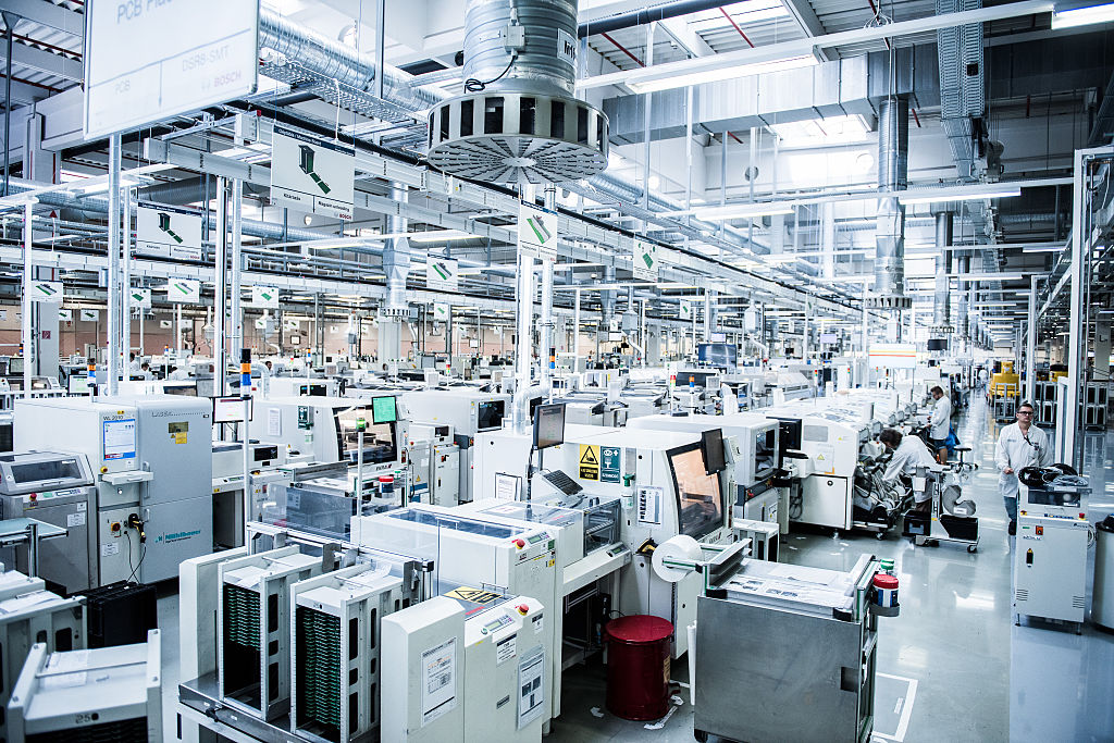 Automobile Electronic Component Manufacture Inside Robert Bosch GmbH Plant - Startlap