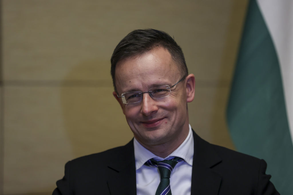 Hungarian Minister of Foreign Affairs and External Economy Peter Szijjarto - Startlap