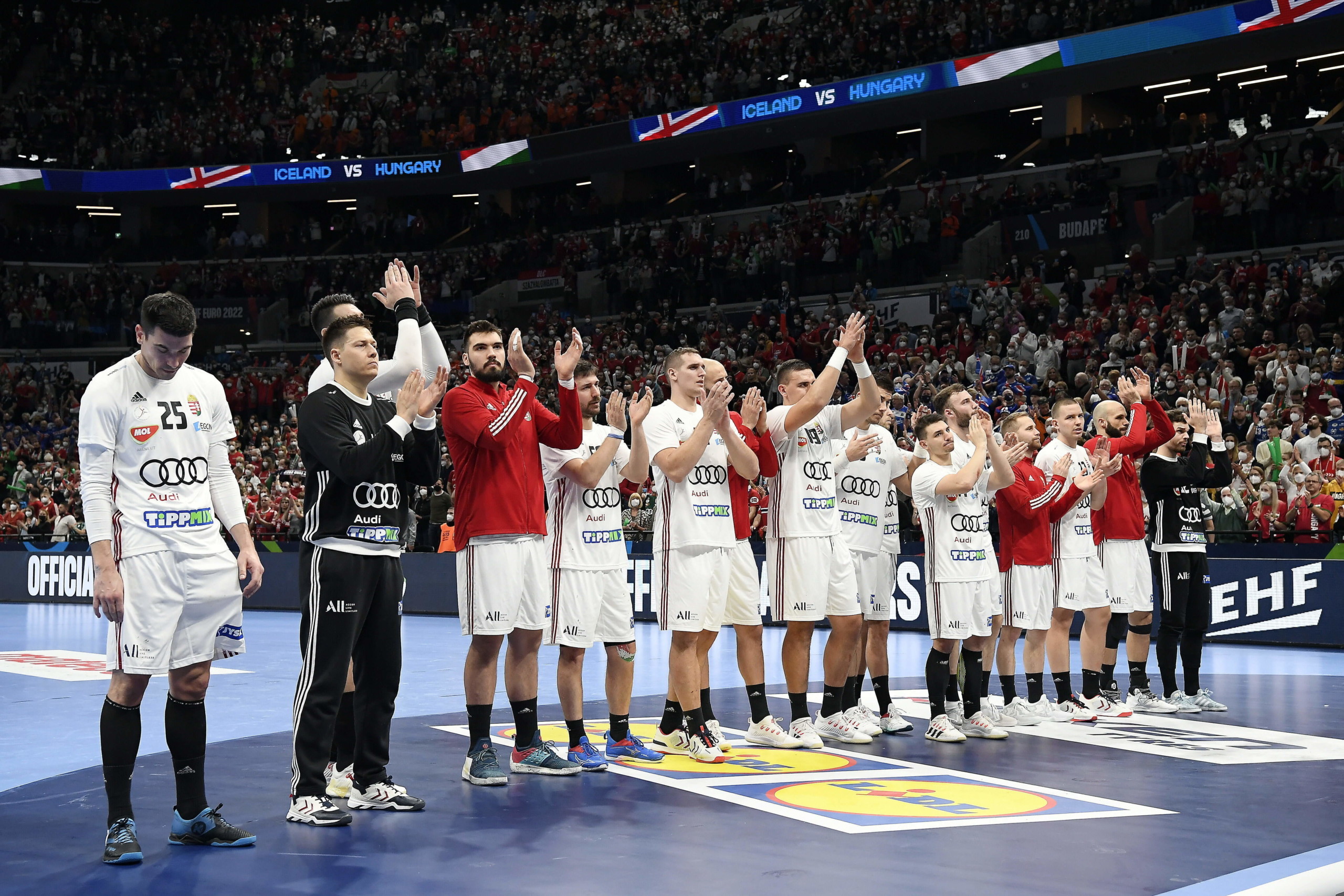 Férfi kézilabda Eb - Magyarország - Izland - Startlap