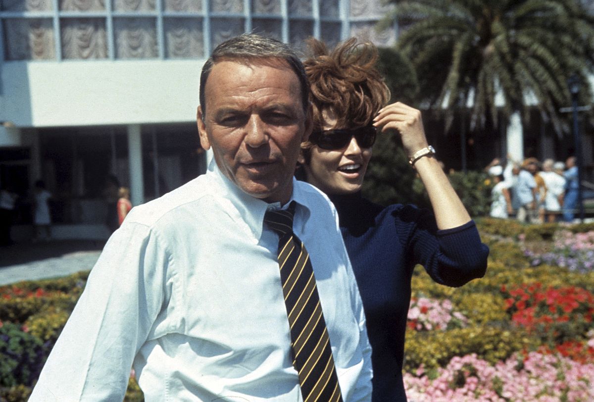 Raquel Welch és Frank Sinatra 1970-ben.