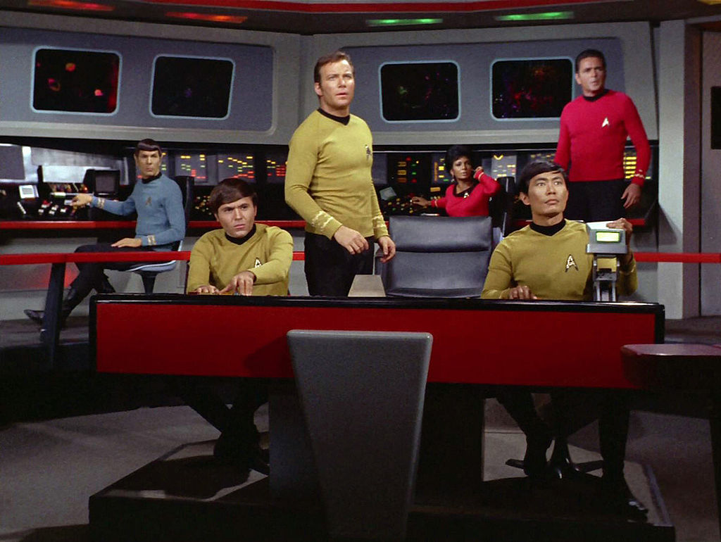 Kép a Star Trek című filmsorozatból