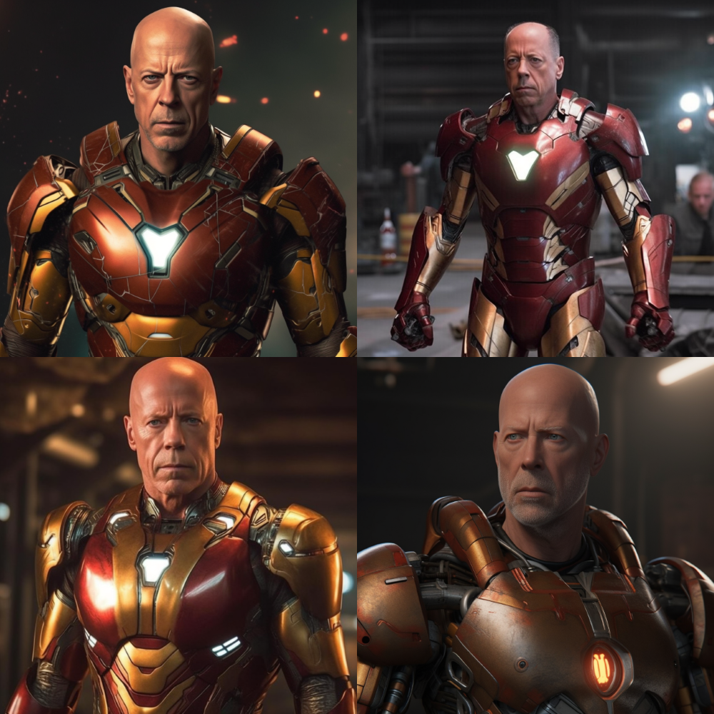 Bruce Willis mint Vasember a Marvel-filmekből a MI szerint