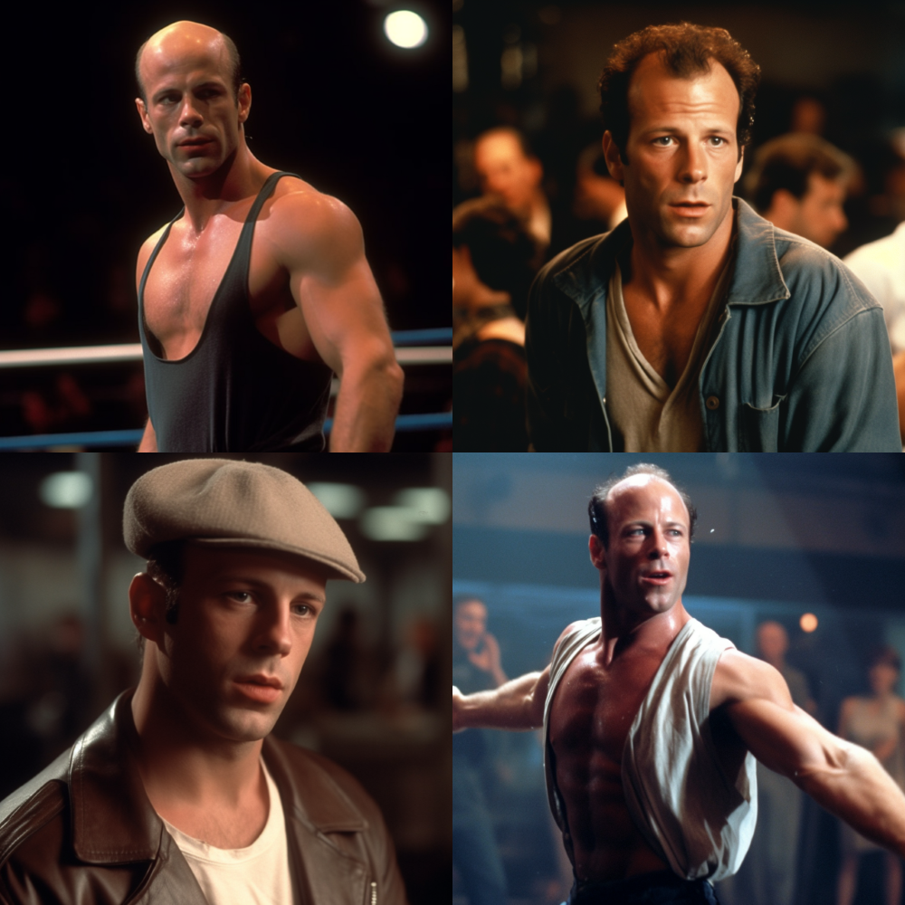 Bruce Willis mint a Flashdance című film karaktere a MI szerint