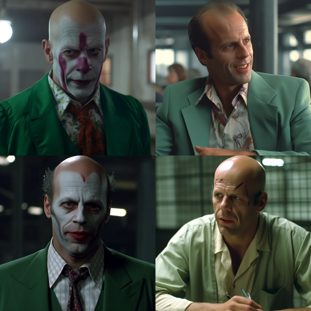 Bruce Willis mint Joker a MI szerint