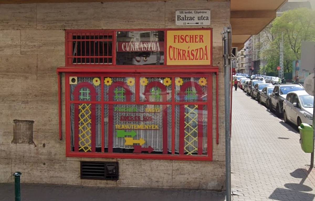 A Fischer Cukrászda a XIII. kerület egyik kedvenc helye volt