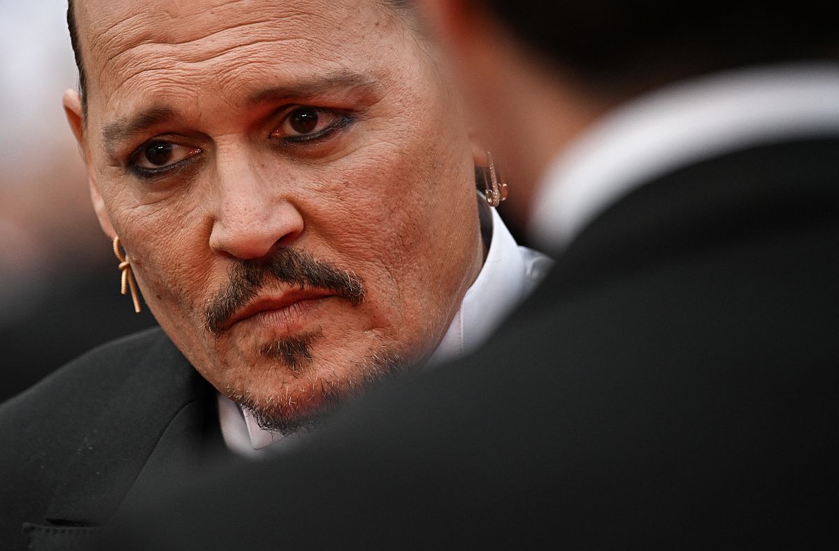 Johnny Depp Cannes-ban 2023-ban.