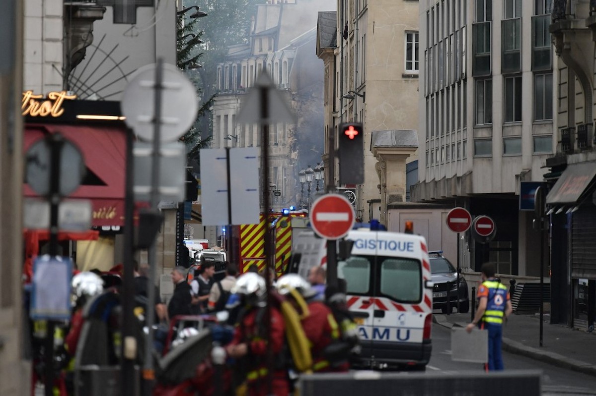 Gázrobbanás Párizsban