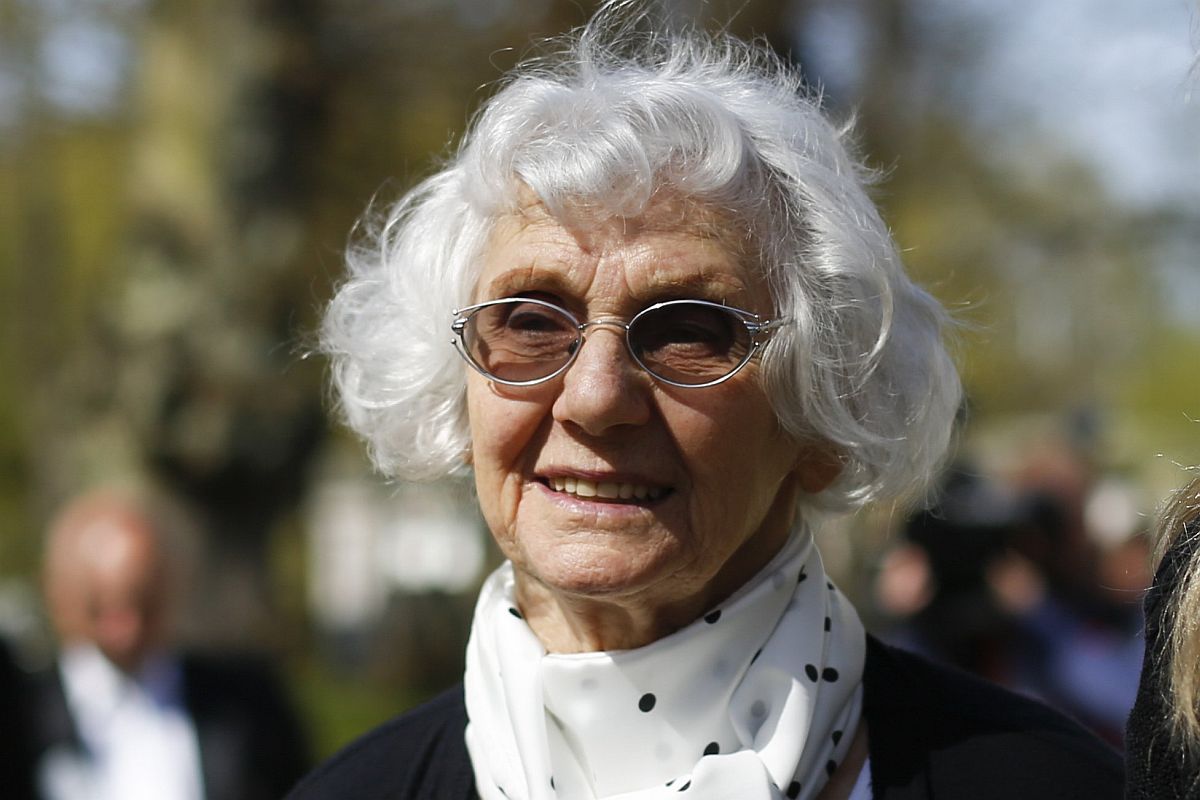 Fahidi Éva magyar holokauszt-túlélő 2015-ben.
