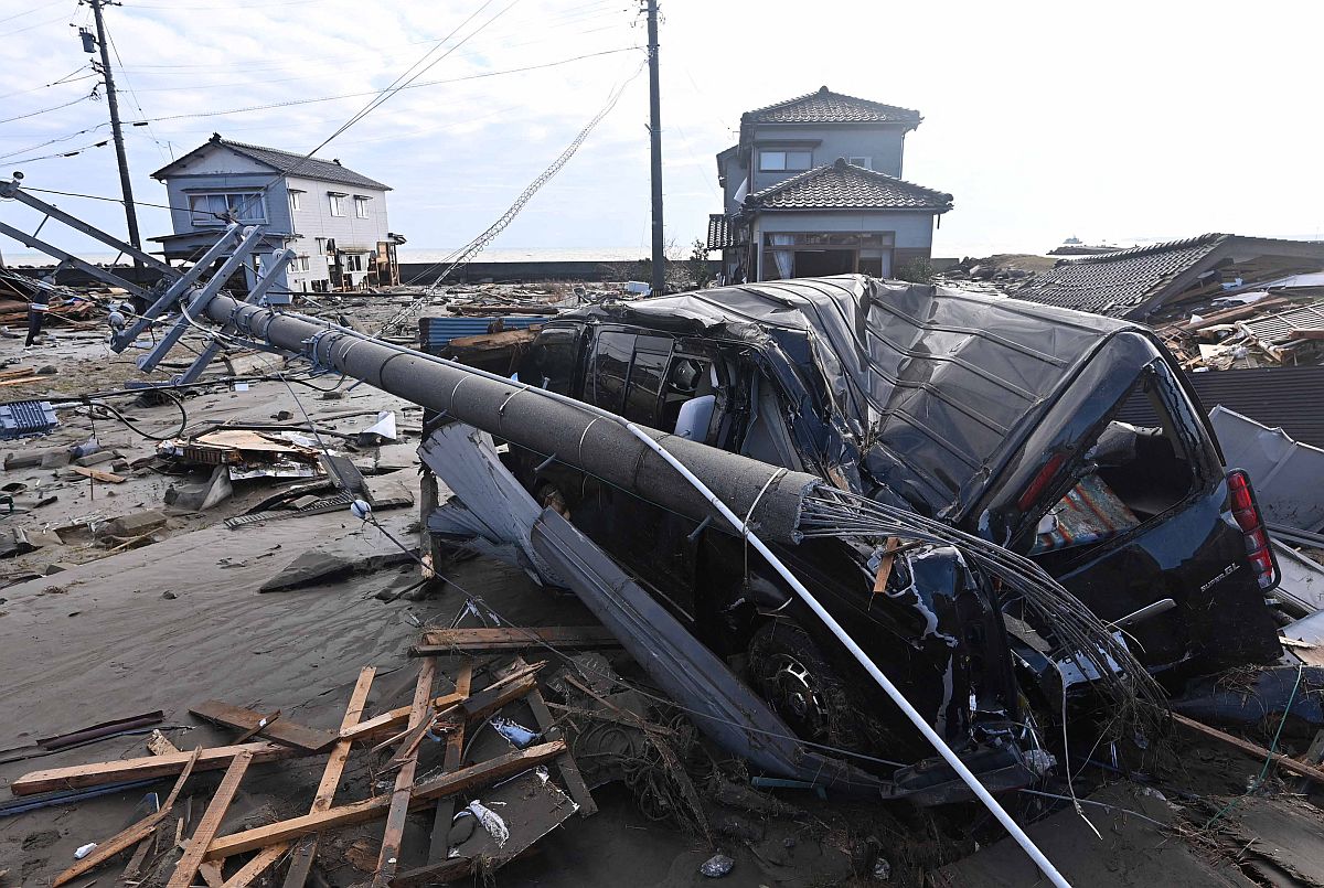 Földrengés Japánban.