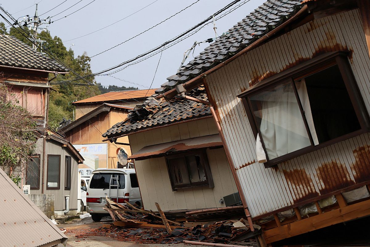 Földrengés Japánban.
