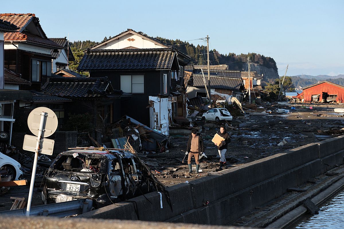 Földrengés Japánban.