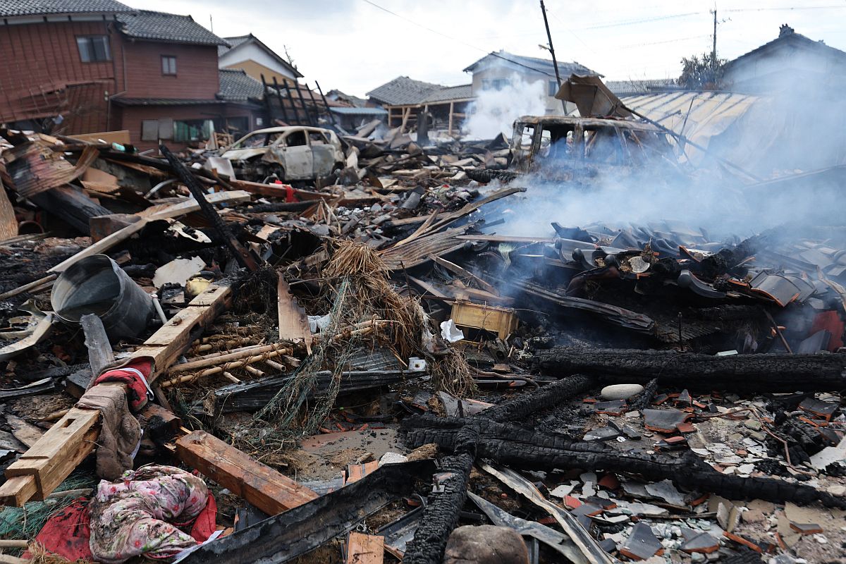 Földrengés Japánban.