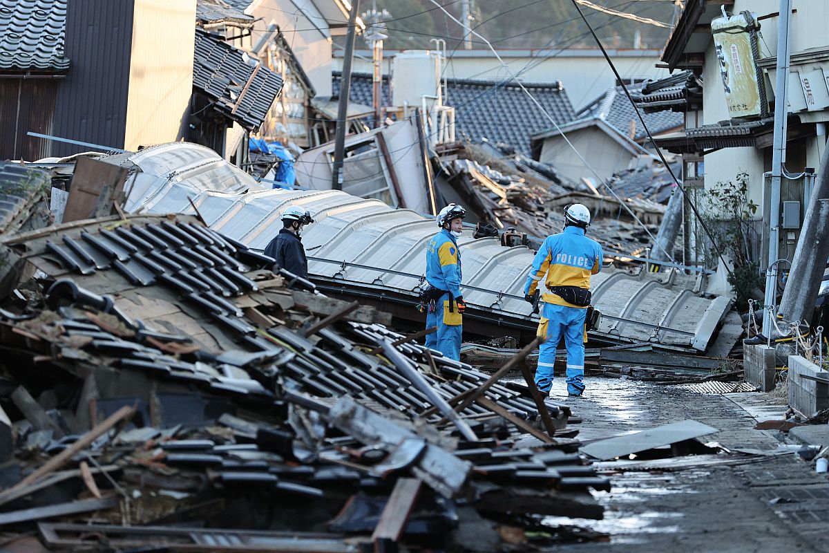 Földrengés Japánban.