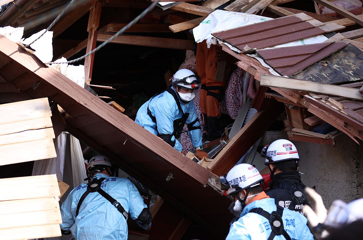 Földrengés Japánban.