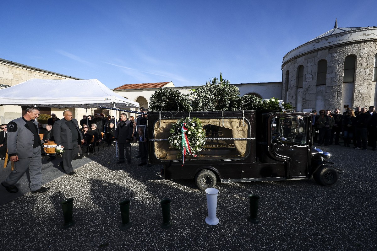 Benedek Miklós temetése