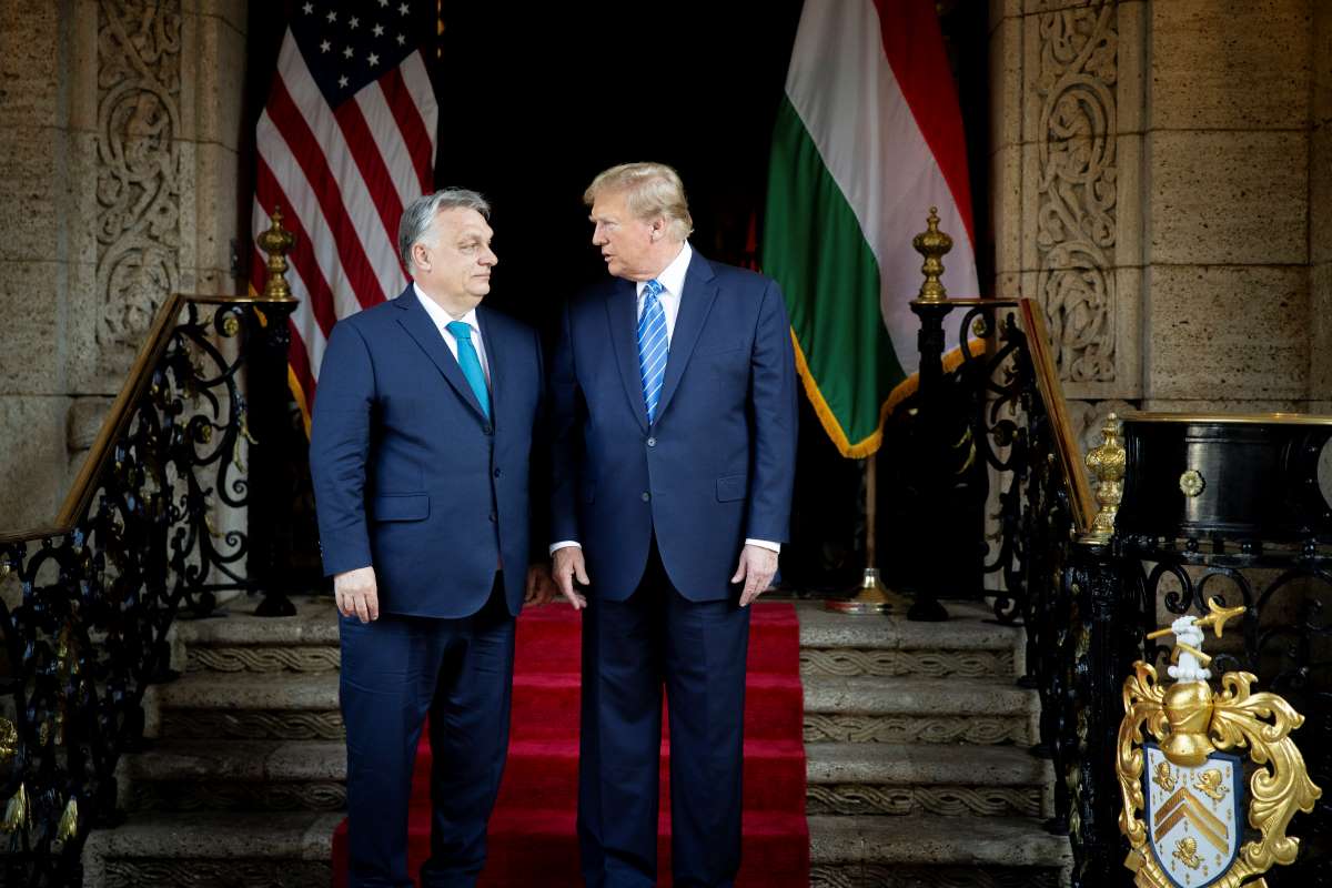 Orbán Viktor Donald Trump