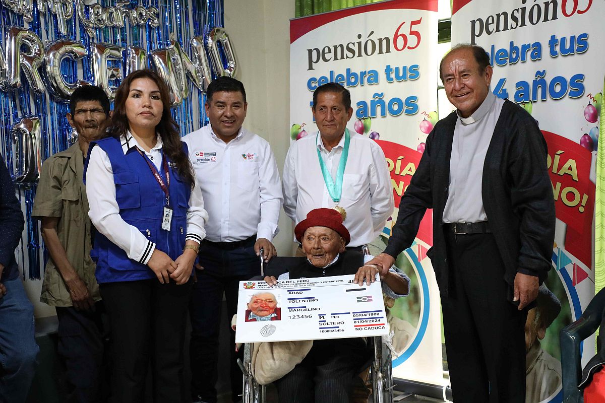 A világ legidősebb embere Peruban.