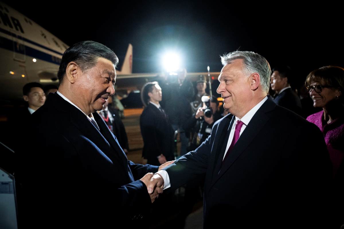 A kínai elnök Budapesten