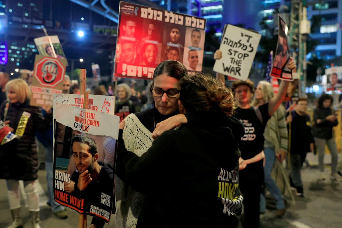 Tüntetés Izrael mellett