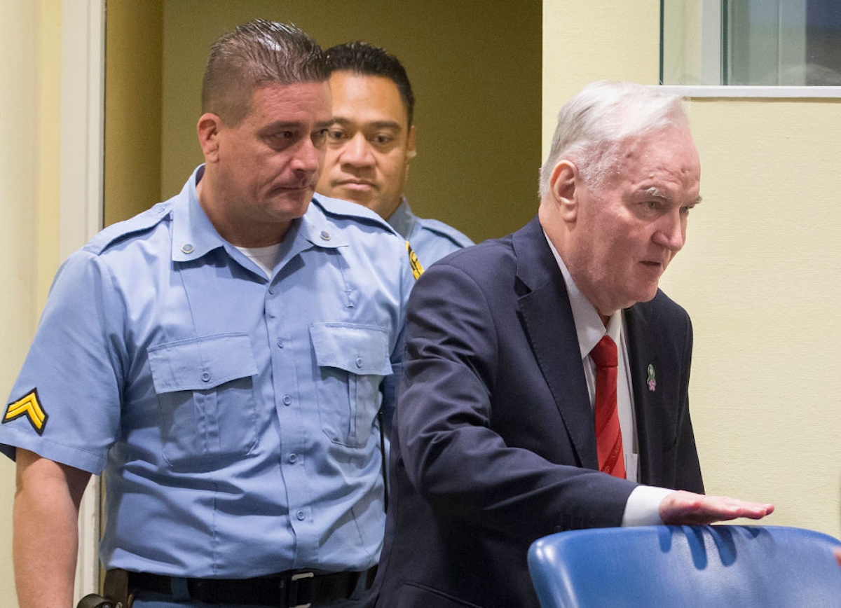 Ratko Mladic szerb tábornok