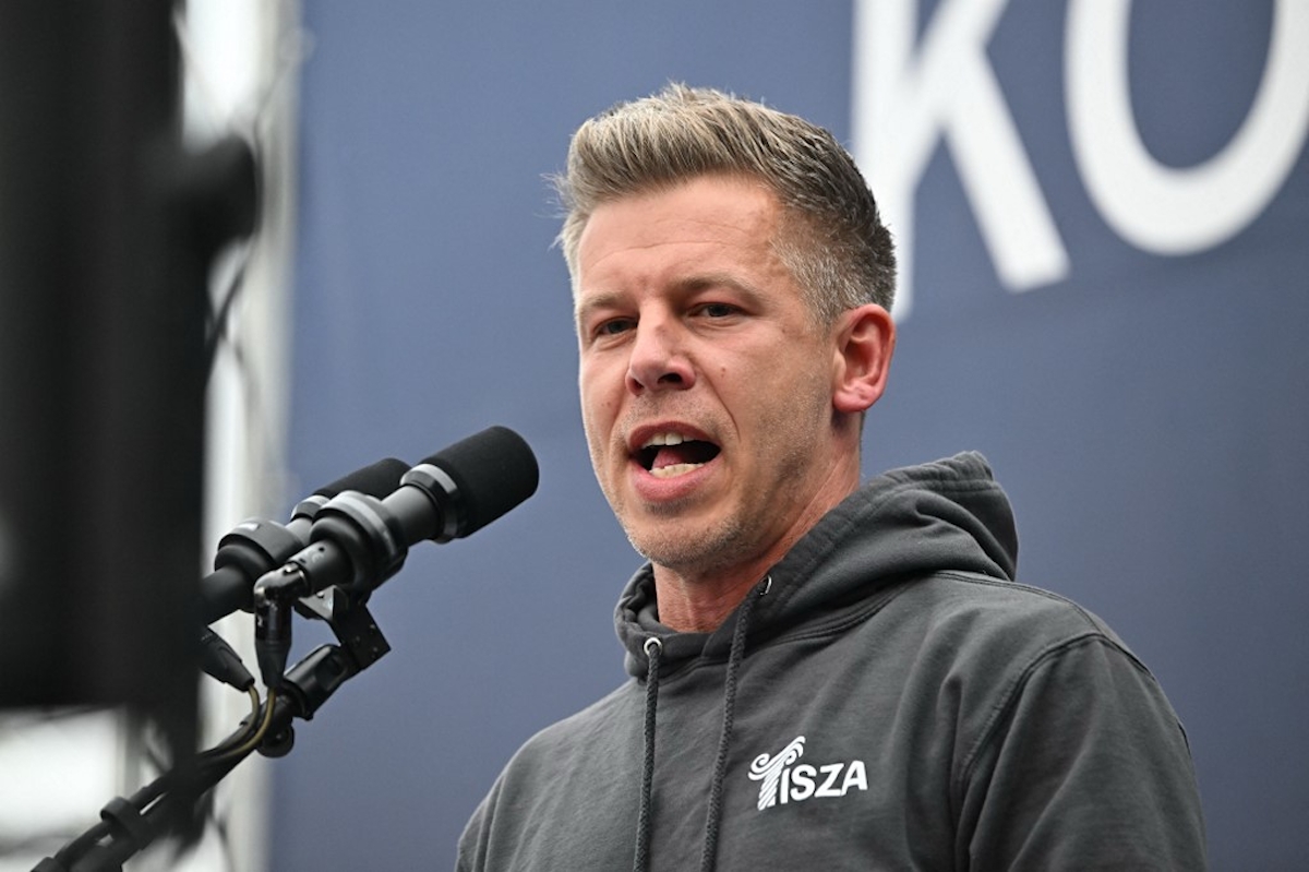 Magyar Péter, a Tisza Párt vezetője