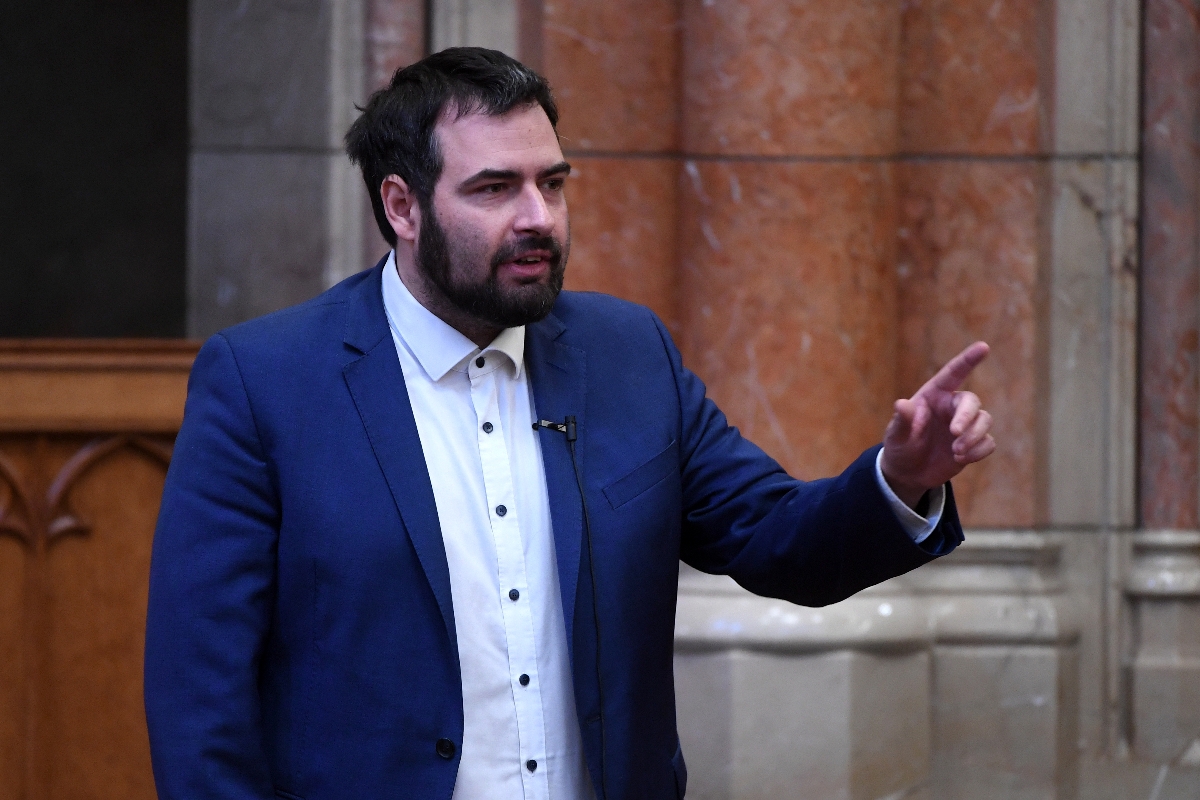 Jámbor András, a Párbeszéd vezérszónoka