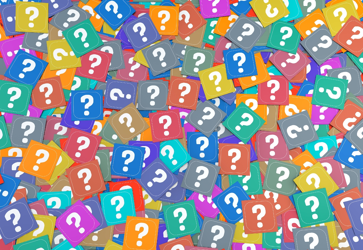 question mark 3d background design - Startlap