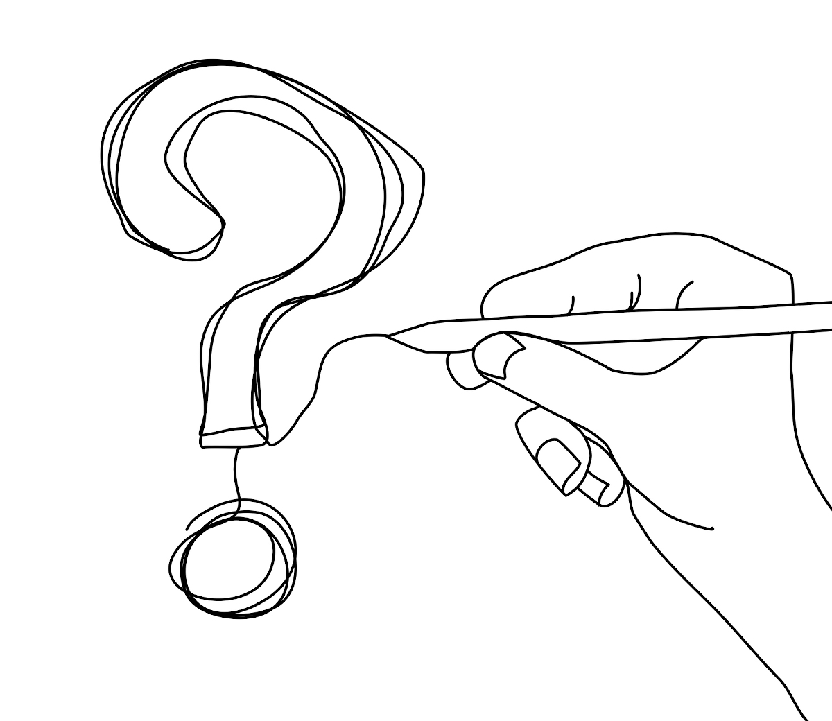 kerd_27 - Startlap Kézzel rajzolt kérdőjel