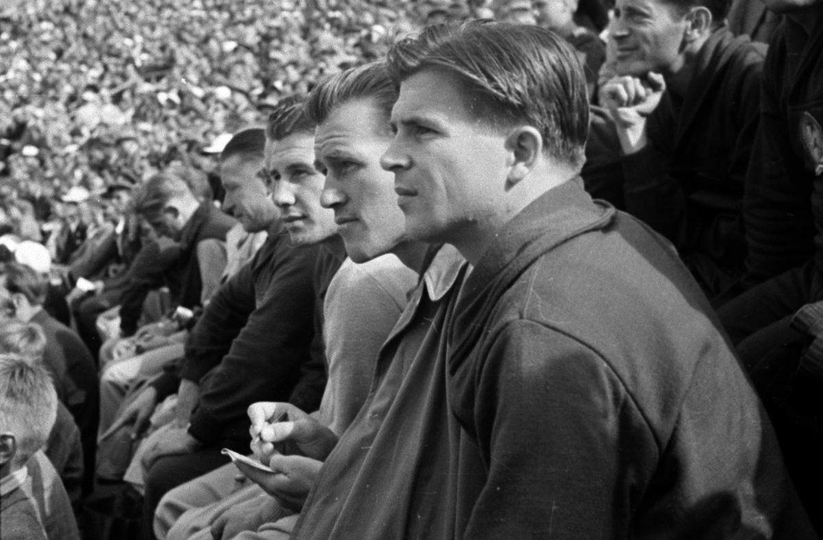 Puskás Ferenc legendás magyar focista