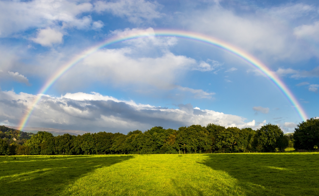 Szivárvány az égen