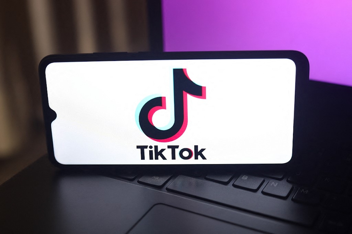 A közösségi oldal, a TikTok logója