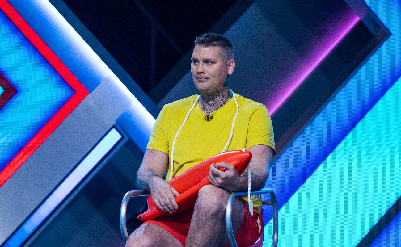 Dudás Miklós az RTL stúdiójában