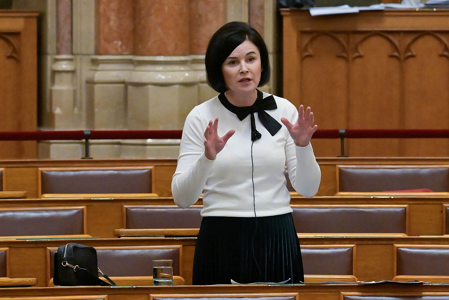 KUNHALMI Ágnes - Startlap Kunhalmi Ágnes a Parlamentben beszél.