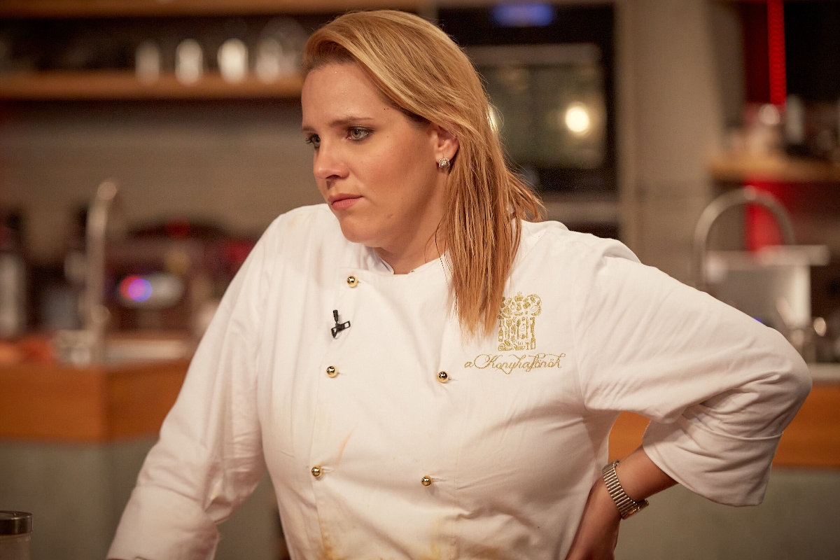 Konyhafőnök VIP 6. évadában Tóth Vera