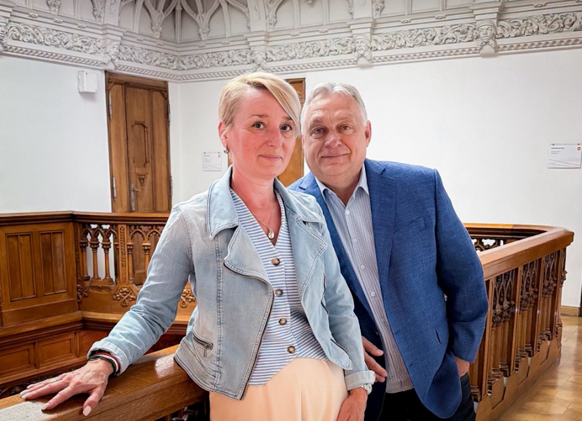 Orbán Viktor és Czunyiné Bertalan Judit