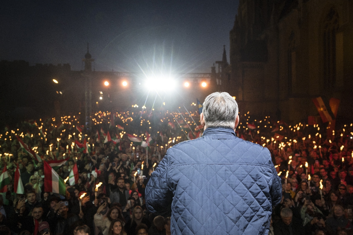 ORBÁN Viktor - Startlap Orbán Viktor beszédet mond
