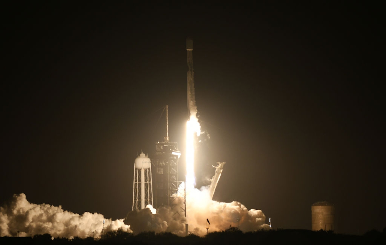 SpaceX egyik rakétájának az indítása