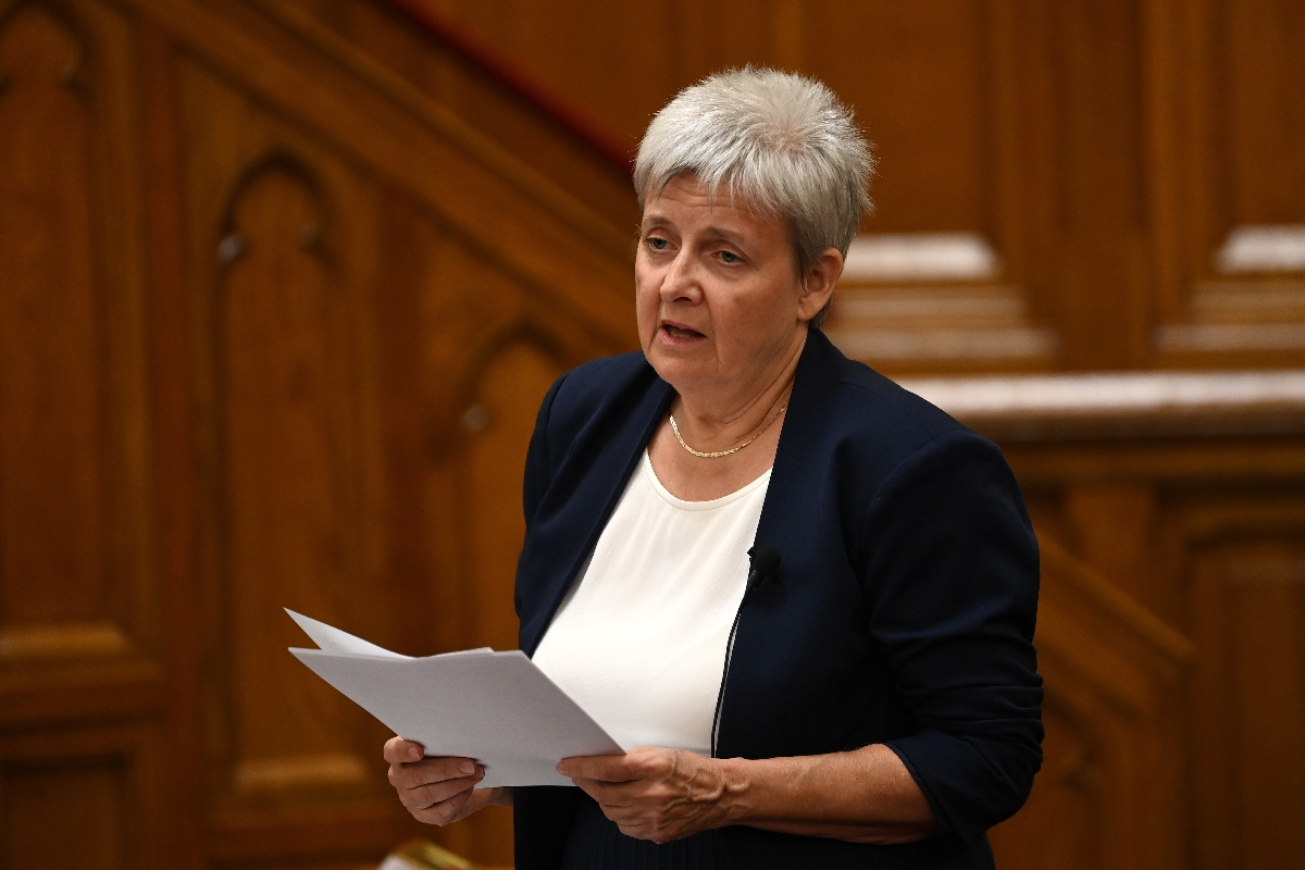 Lannert Judit oktatási és gyermekügyi miniszter