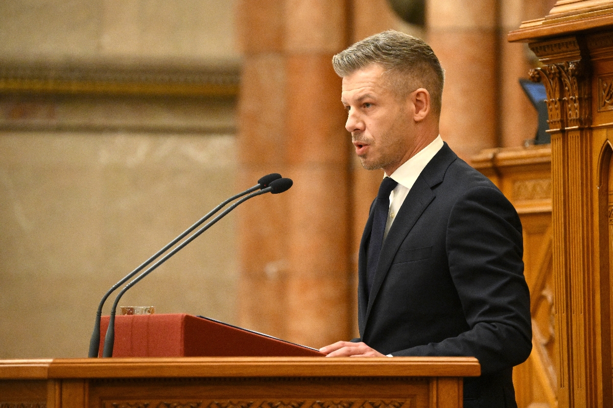 dndn - Startlap Magyar Péter miniszterelnök napirend előtti felszólalásra reagál az Országgyűlés plenáris ülésén 2026. szeptember 28-án.