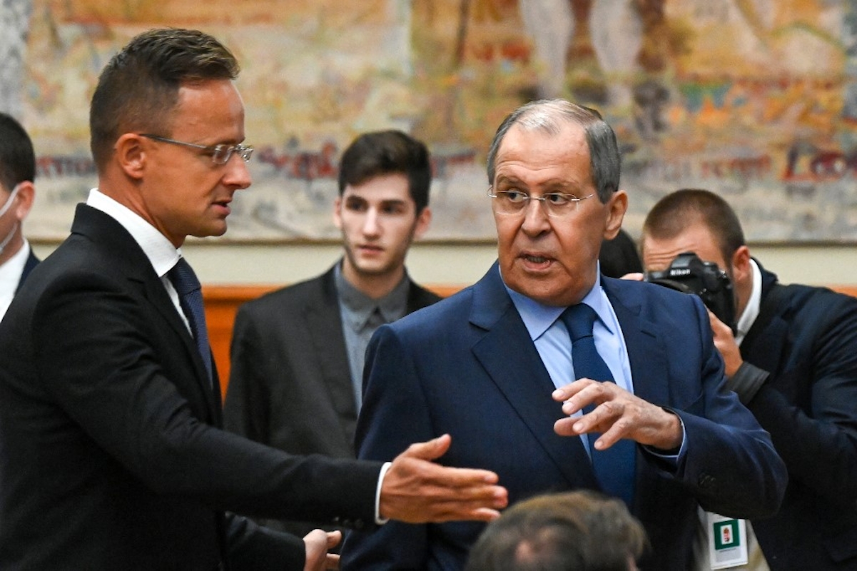 Szijjártó Péter és Szergej Lavrov