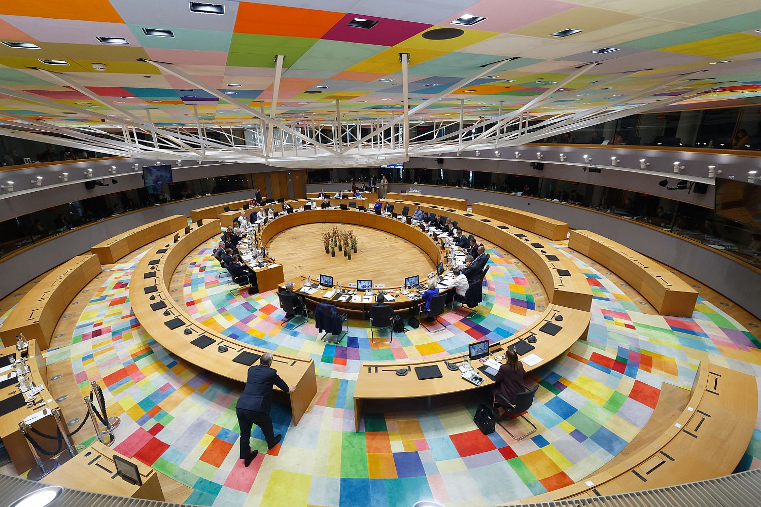 Orbán Viktor az EU-csúcson