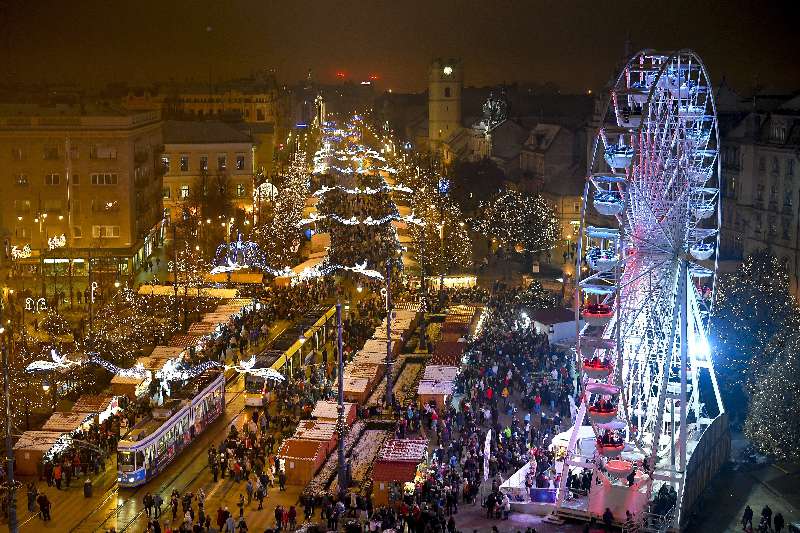 Adventi vásár Debrecen.