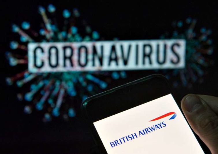 In this photo illustration the British airline, British - Startlap Utazás