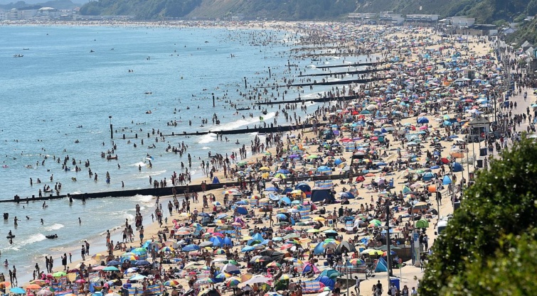 bournemouth tengerpart turizmus