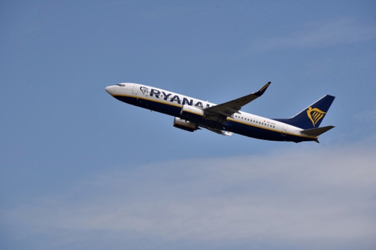 Egy Ryanair repülőgép