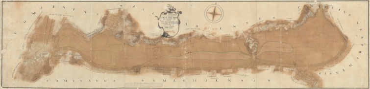 A Balaton 1776-os térképe.