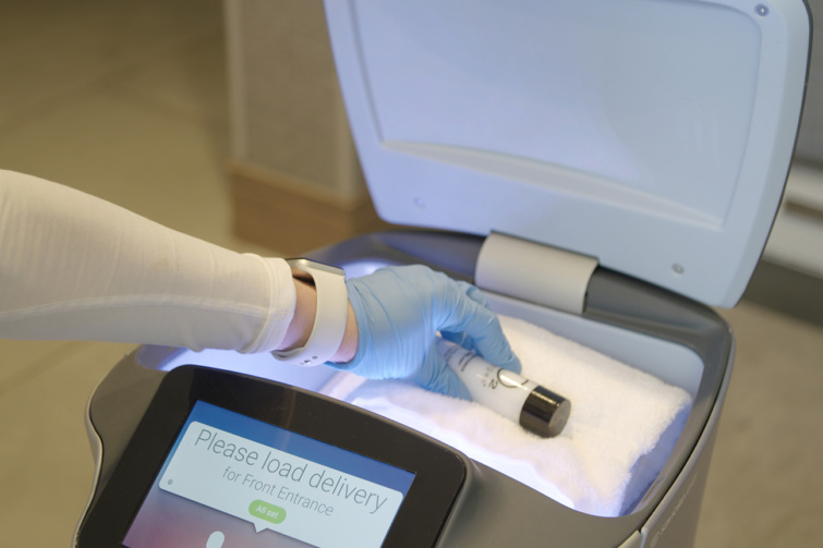 Rosé robot a Hotel Trio Healdsburgban