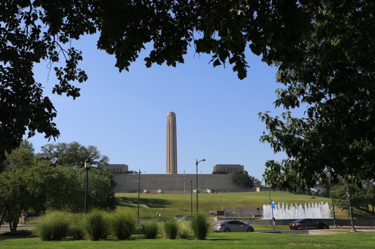 Az első világháborús emlékmű a Missouri-i Kansas City-ben.