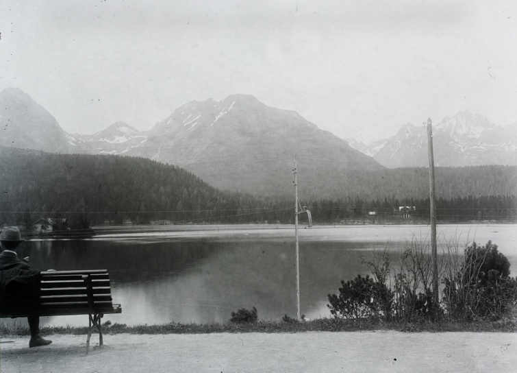 A Magas Tátrában a Csorba-tó, 1913-ban.